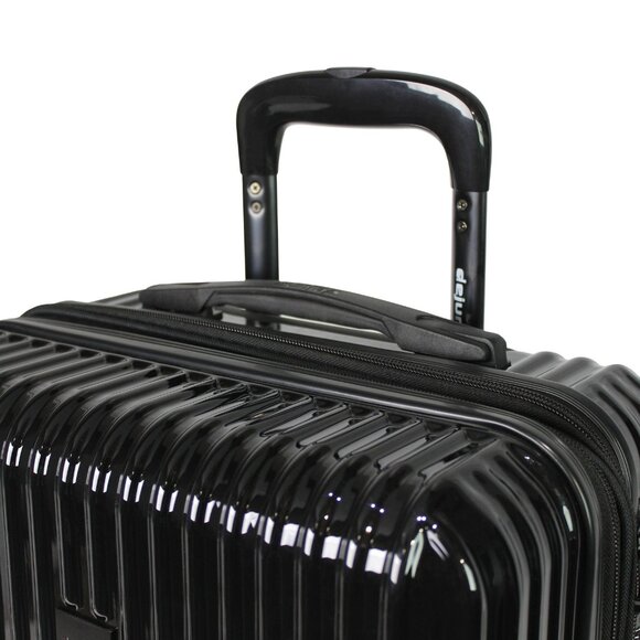 World Traveler Dejuno Tonal 20-Inch Carry-On Polycarbonate Luggage - Onyx - Picture 8 of 8
